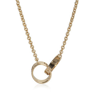 Cartier Yellow Gold  Love Necklace